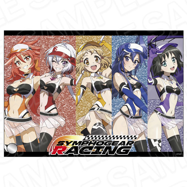 戦姫絶唱シンフォギアXV ミニアクリルアート 響＆翼＆クリス＆奏＆未来