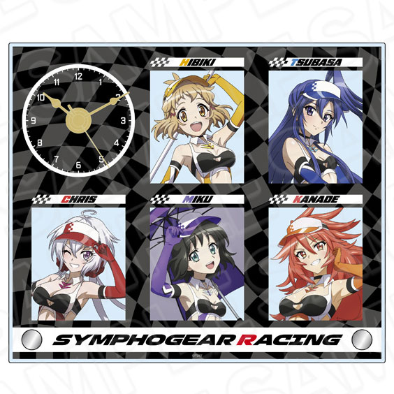 戦姫絶唱シンフォギアXV アクリルクロック 雪音クリス 戦姫絶唱シンフォギアXD UNLIMITED アクリルスタンド 雪音クリス