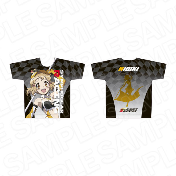 立花響　高町なのは フルグラフィックTシャツ なのは　シンフォギア 戦姫絶唱シンフォギアXV フルグラフィックTシャツ 立花響 SYMPHOGEAR