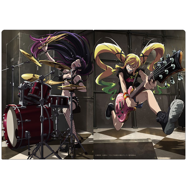 ロックは淑女の嗜みでして クリアファイル りりさ＆音羽[アズメーカー]《在庫切れ》