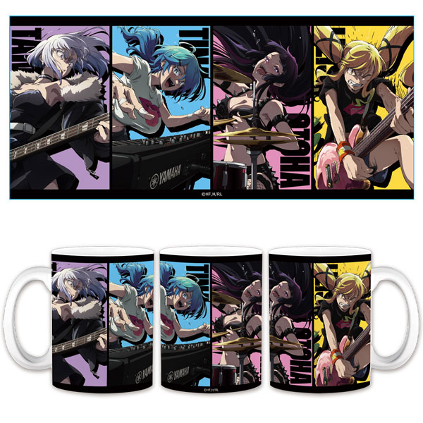 ロックは淑女の嗜みでして マグカップ りりさ＆音羽＆ティナ＆環[アズメーカー]《発売済・在庫品》