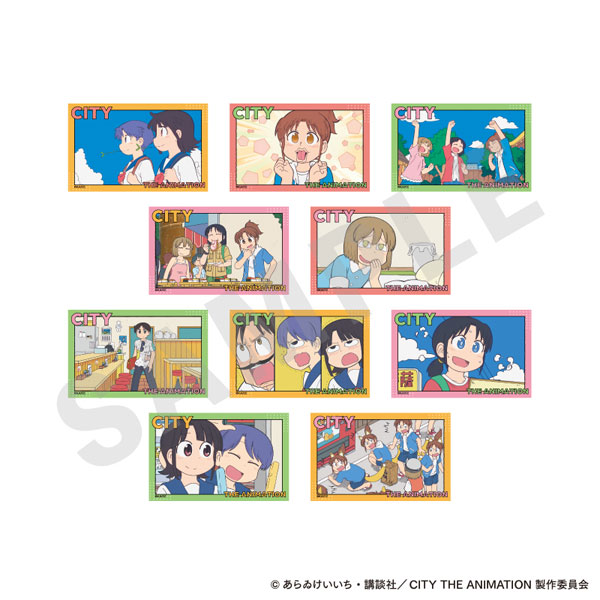 「CITY THE ANIMATION」 favorite series トレーディングカード 10個入りセット