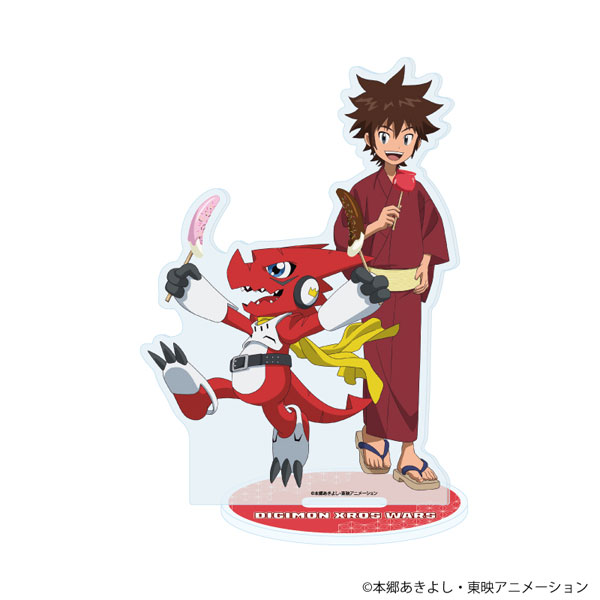 アクリルスタンド「デジモンクロスウォーズ」02/工藤タイキ＆シャウト