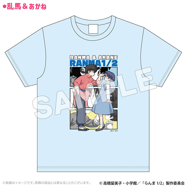 TVアニメ「らんま1/2」 アートTシャツ 乱馬＆あかね XL[アクロス]《１１月予約》