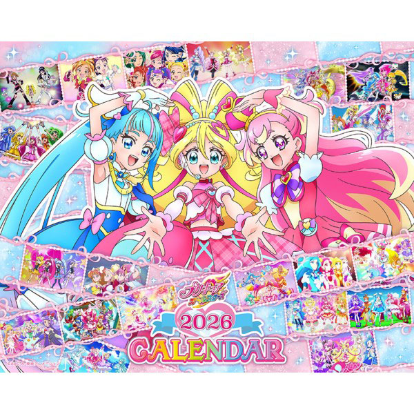 CL-016 2026 プリキュアオールスターズ 卓上カレンダー[東映