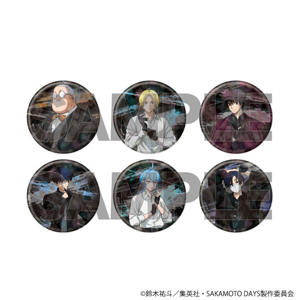 ホログラム缶バッジ(57mm)「SAKAMOTO DAYS」24/革手袋ver. 描き下ろしイラスト 6個入りBOX