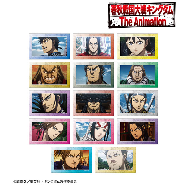 アニメ「キングダム」 トレーディング場面写イラストカード 14個入りBOX