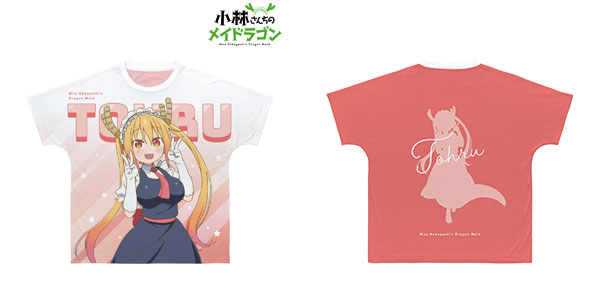 TVアニメ「小林さんちのメイドラゴン」 トール フルグラフィックTシャツ ユニセックス S[アルマビアンカ]《０１月予約》