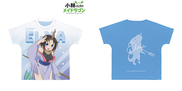TVアニメ「小林さんちのメイドラゴン」 エルマ フルグラフィックTシャツ ユニセックス S[アルマビアンカ]《０１月予約》