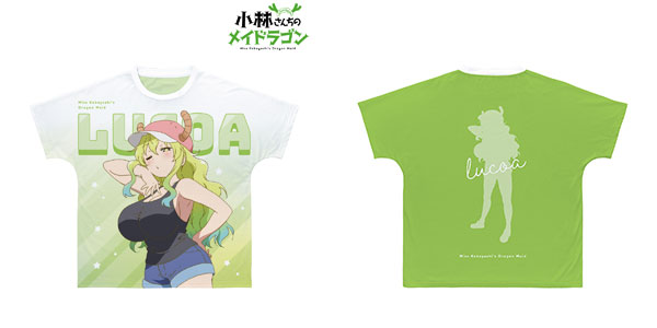 TVアニメ「小林さんちのメイドラゴン」 ルコア フルグラフィックTシャツ ユニセックス S[アルマビアンカ]《０１月予約》