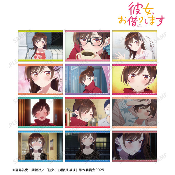 TVアニメ『彼女、お借りします』 トレーディング 水原千鶴オンリー 場面写ブロマイド3枚セット 4個入りBOX