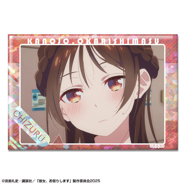 彼女お借りします 缶バッジ 千鶴 麻美 瑠夏 墨 ホログラム グッズ-バッチ】彼女、お借りします ホログラム缶バッジ Ver.3