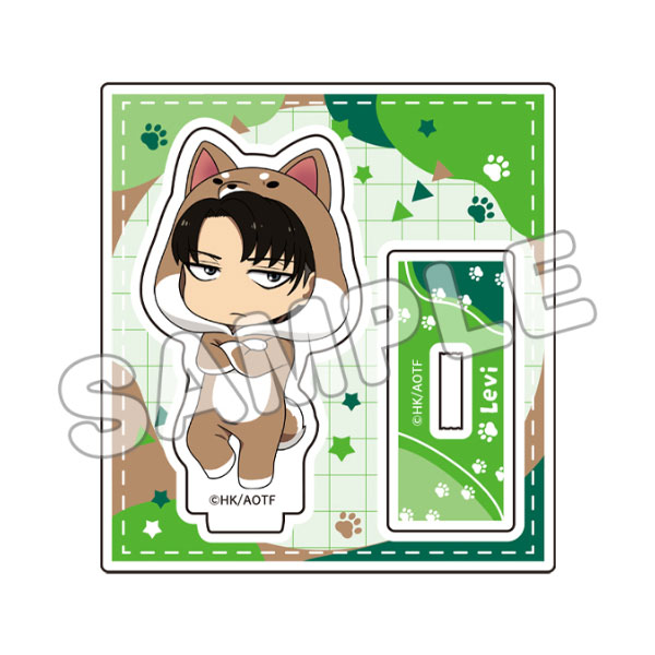 進撃の巨人 あにまるっこアクリルスタンド1 リヴァイ[TBSグロウディア]《発売済・在庫品》