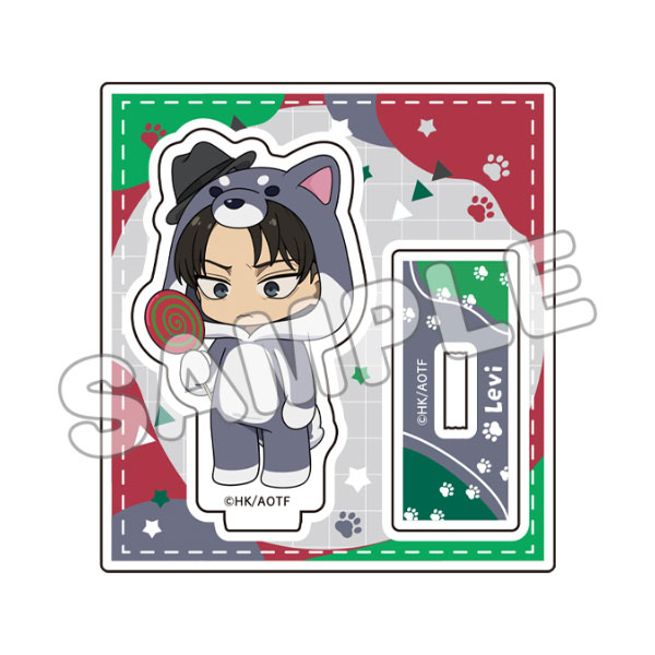 進撃の巨人 あにまるっこアクリルスタンド2 リヴァイ 潜入ver.[TBSグロウディア]《発売済・在庫品》