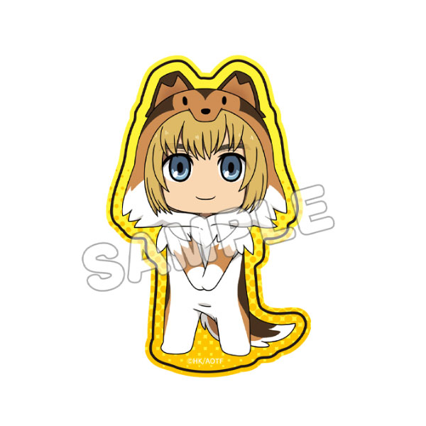 進撃の巨人 ホログラムダイカットステッカー1 アルミン[TBSグロウディア]《発売済・在庫品》