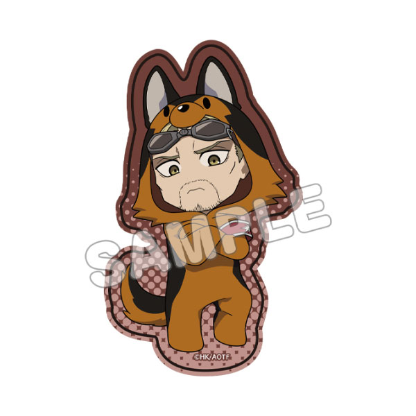 進撃の巨人 ホログラムダイカットステッカー The Final Season ver. ライナー[TBSグロウディア]《発売済・在庫品》