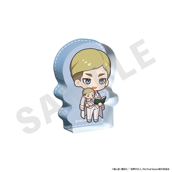 TVアニメ『進撃の巨人』 ミニキャラホワイトコーデシリーズ ミニダイカットアクリルブロック(エルヴィン)[coly]《発売済・在庫品》