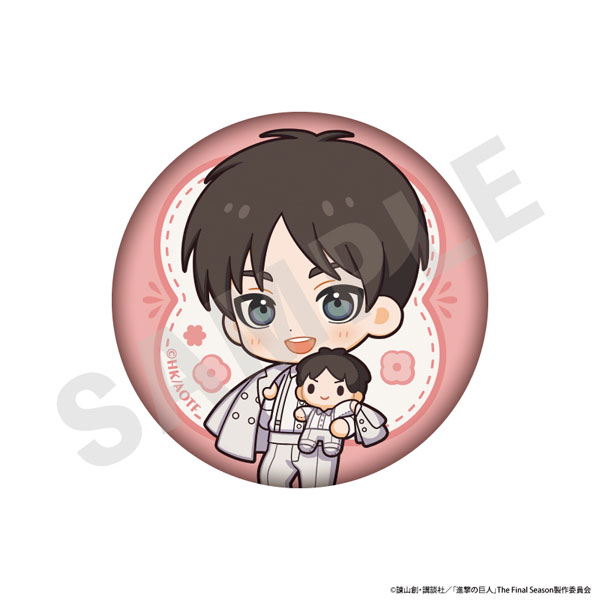 TVアニメ『進撃の巨人』 ミニキャラホワイトコーデシリーズ 缶