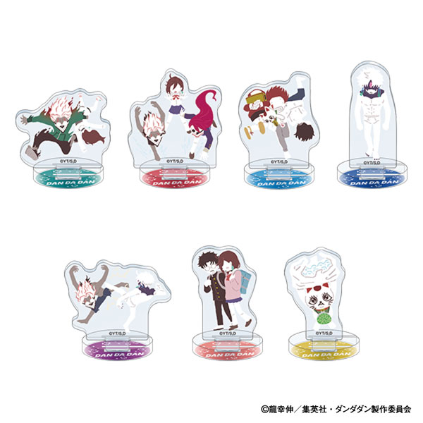 ダンダダン ちゅあスタ ミニチュアアクリルスタンドコレクション ゆるパレット 7個入りBOX[ムービック]《発売済・在庫品》