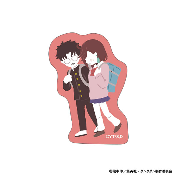 ダンダダン アクリルマグネット モモ＆オカルン B ゆるパレット[ムービック]《発売済・在庫品》