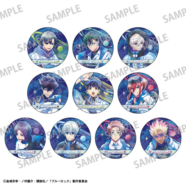 ブルーロック トレーディングメタリック缶バッジ/サイバーパンクリバイバル カミアニTOUCH 10個入りBOX