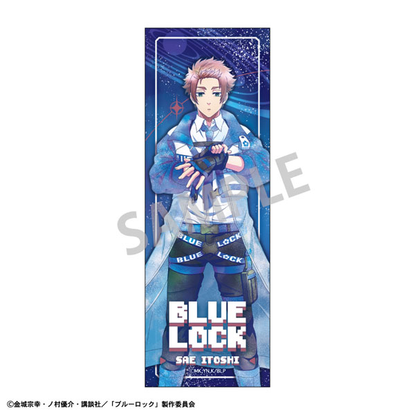 ブルーロック ロングスクエア缶バッジ 糸師冴/サイバーパンク