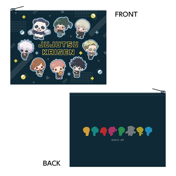 TVアニメ「呪術廻戦」 フラットポーチ[キャラバン]《発売済・在庫品》