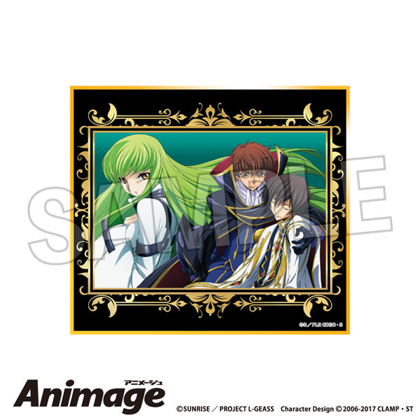 コードギアス 反逆のルルーシュ Animageギラギラ色紙 vol.3 I[PROOF