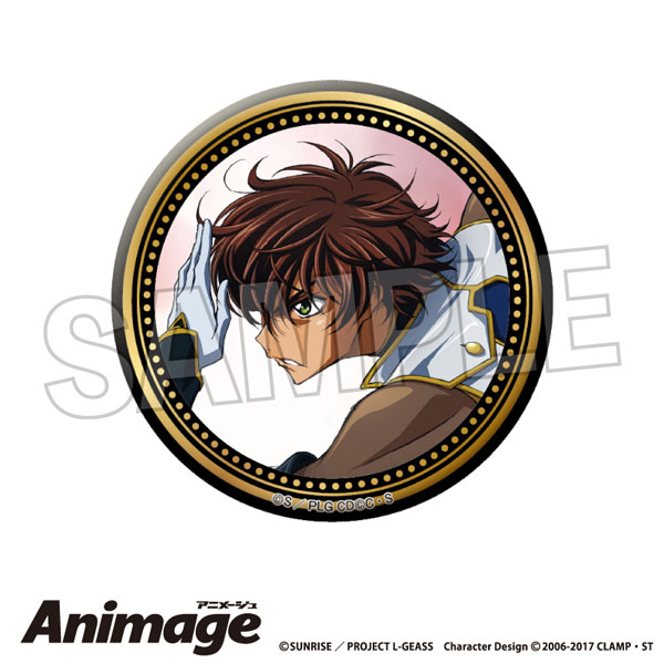 コードギアス 反逆のルルーシュ Animageギラギラ缶バッジ vol.3