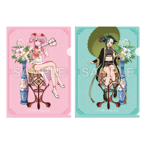 TVアニメ「紫雲寺家の子供たち」クリアファイルセット 謳華＆南 チャイナver.[KADOKAWA]《発売済・在庫品》