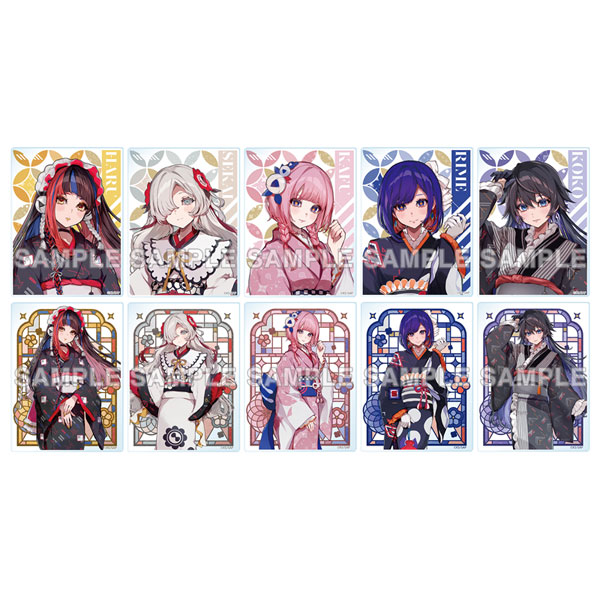 神椿市建設中。 トレーディングアクリルカード Kimono ver. 10個入りBOX[KADOKAWA]《０１月予約》