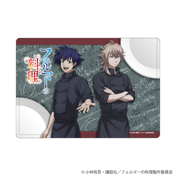 キャラクリアケース「TVアニメ『フェルマーの料理』」01/北田岳＆朝倉海(公式イラスト)[A3]《１２月予約》