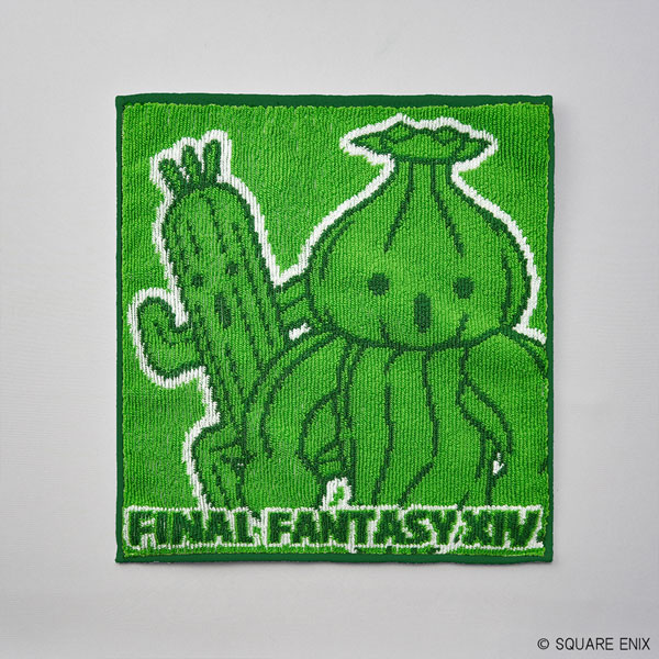 ファイナルファンタジーXIV ハンドタオル サボテンダー＆バレルテンダー[スクウェア・エニックス]《０２月予約》