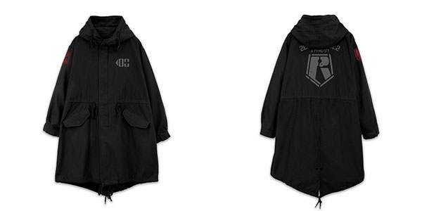 装甲騎兵ボトムズ レッドショルダーエンブレム M-51ジャケット/BLACK