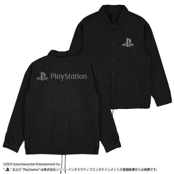 プレイステーション T/Cコーチジャケット for PlayStation/BLACK-XL（再販）[コスパ]【送料無料】《０３月予約》