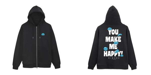 転生したらスライムだった件 みんなのリムル様 ジップパーカー Ver.2.0/BLACK-XL[コスパ]《在庫切れ》