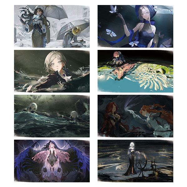 特典】「リバース：1999」 *復楽園* ポストカードセット -洪水に流さ