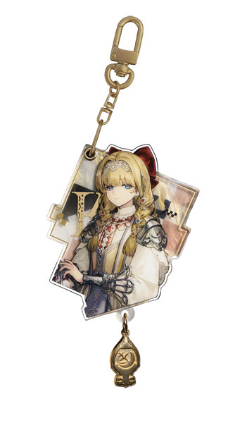 「リバース：1999」 *白黒の64マス* キャラコスチュームキーホルダー -カイパリーナ[BLUEPOCH]《発売済・在庫品》