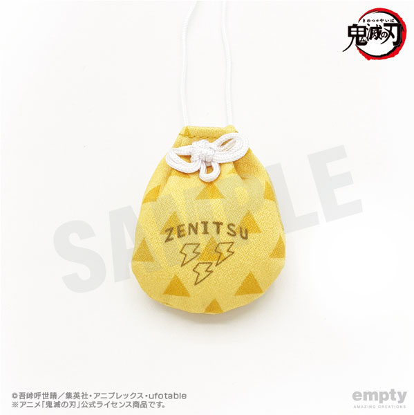 鬼滅の刃 お守り風根付 03.我妻善逸[empty]《在庫切れ》