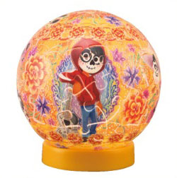 ジグソーパズル 3D球体パズル ルミオーブ トゥインクルマジック/リメンバー・ミー 61ピース (2003-521)[やのまん]《発売済・在庫品》