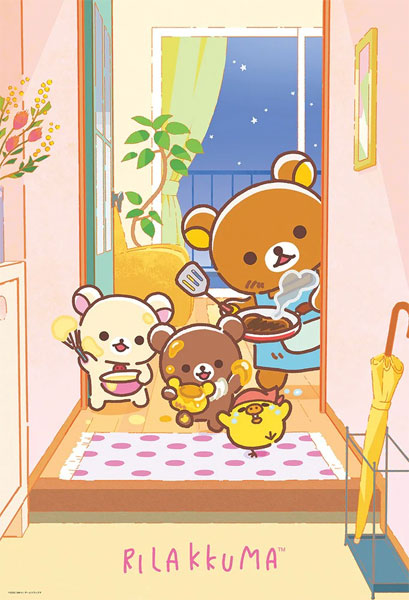 ジグソーパズル サンエックス リラックマアニメ おむかえ 1000ピース (1000-112)[ビバリー]《１１月予約》