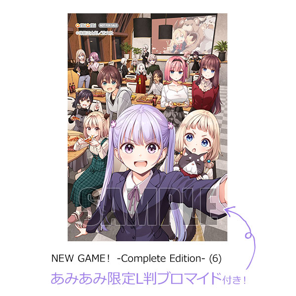 あみあみ限定特典】NEW GAME！ -Complete Edition- (6) (書籍