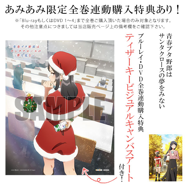 BD 青春ブタ野郎はサンタクロースの夢をみない 4 完全生産限定版 (Blu