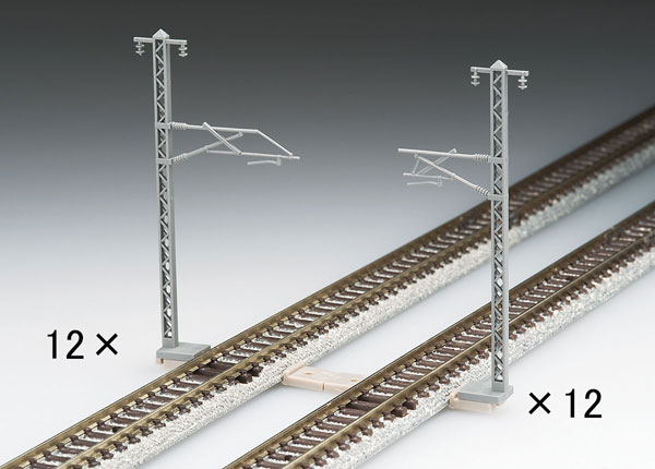 3077 単線架線柱・鉄骨型(24本S)[TOMIX]《発売済・在庫品》