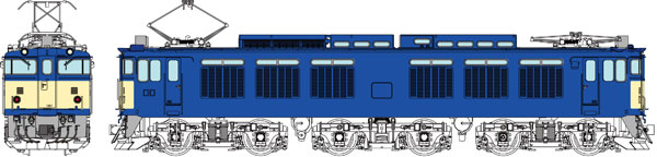 TW-EF64Y EF64-0代4次車国鉄標準色[トラムウェイ]