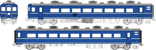 TW-14500Y 国鉄14系500代座席車基本セットB[トラムウェイ]