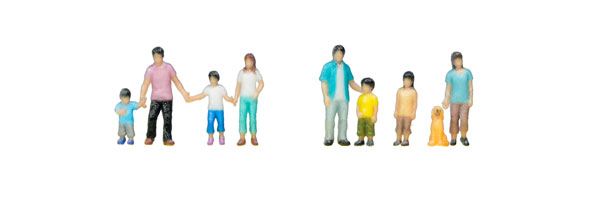 24-237N 家族連れ[KATO]《発売済・在庫品》