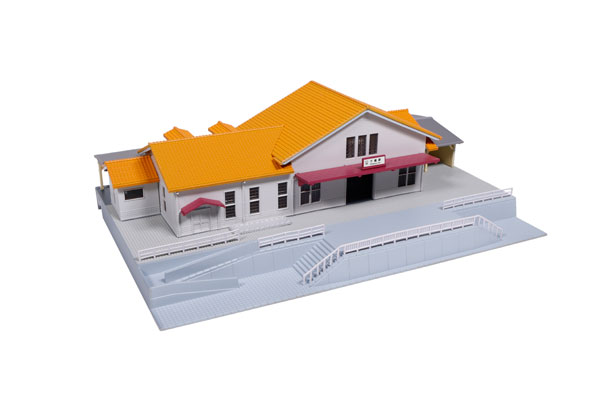 23-211C 近郊形地上駅舎(オレンジ屋根)[KATO]《発売済・在庫品》