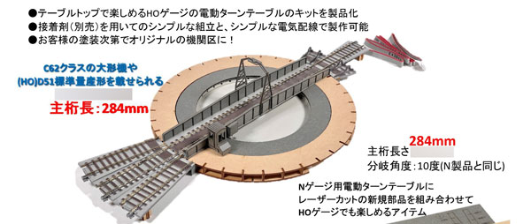 HORNBY HOゲージ 電動ターンテーブル ホーンビー ターンテーブル | 鉄道模型通販専門店エキサイトモデル