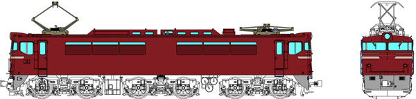 TW-EF61-02 EF61、ぶどう2号[トラムウェイ]【送料無料】《春月予約》